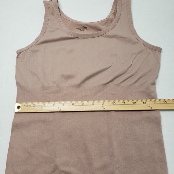Shaping Tank Top Womens 2X Blush Seamless Shapewear Sleeveless Slimming Control - Picture 5 of 14